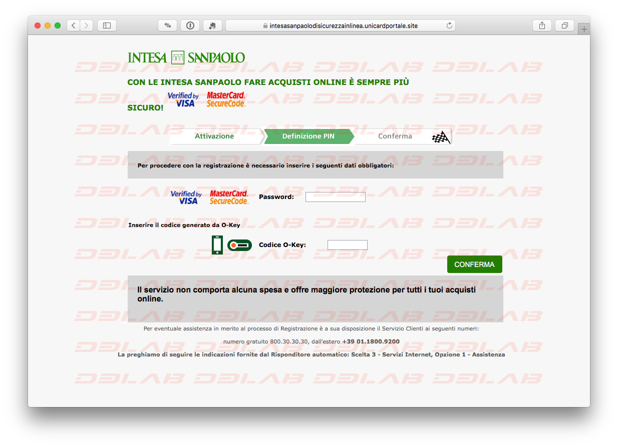 Bloccare Carta Virtuale Intesa San Paolo